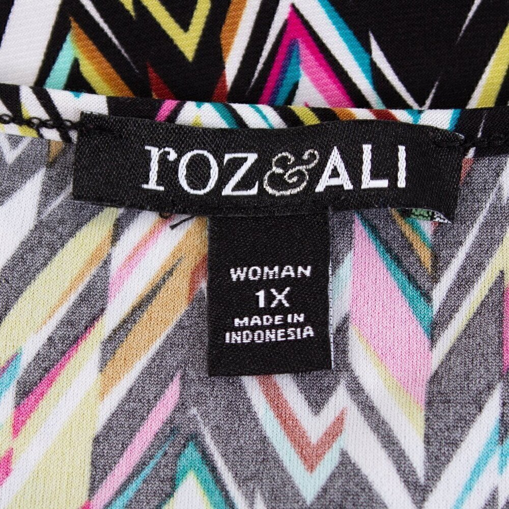 Roz & Ali Sleeveless Blouse Size 1X - Picture 5 of 8